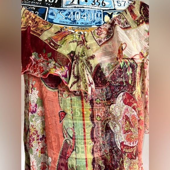 NWT Etro Boho Blouse paisley size 42 - Picture 2 of 11